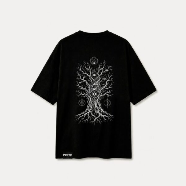 Thousand Eyes Tree Tee — PSY TRIP (espalda)