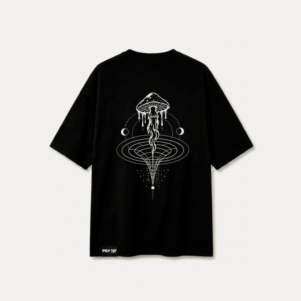 Wormhole Drip Tee — PSY TRIP (espalda)