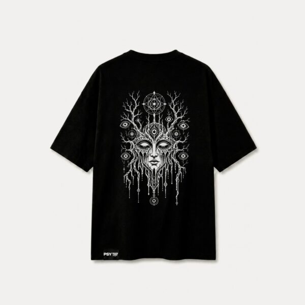 Forest Oracle Tee — PSY TRIP (espalda)